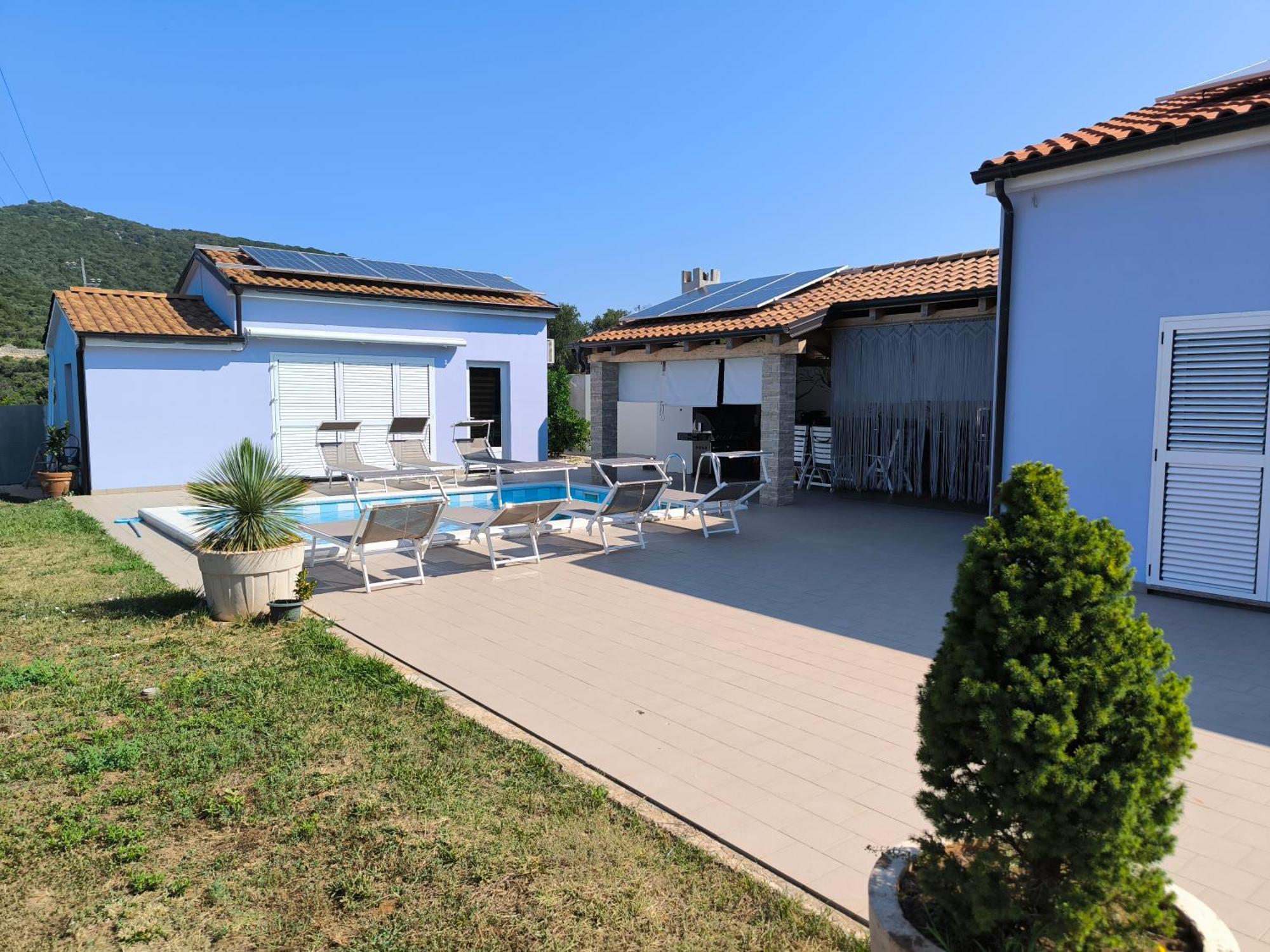 Willa House With Pool Mali Lošinj Zewnętrze zdjęcie